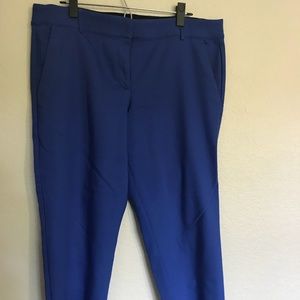 Lane Bryant Cobalt Modern Fit Ankle Pants